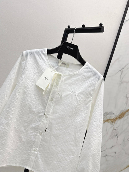 Celi 25fw embroidered shirt