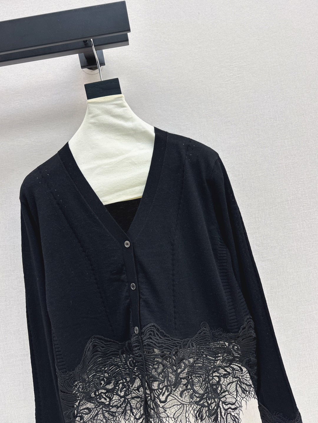 Es 25fw lace cardigan