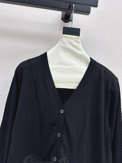 Es 25fw lace cardigan