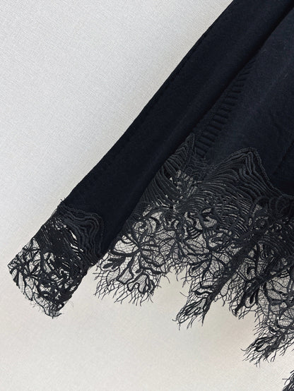 Es 25fw lace cardigan