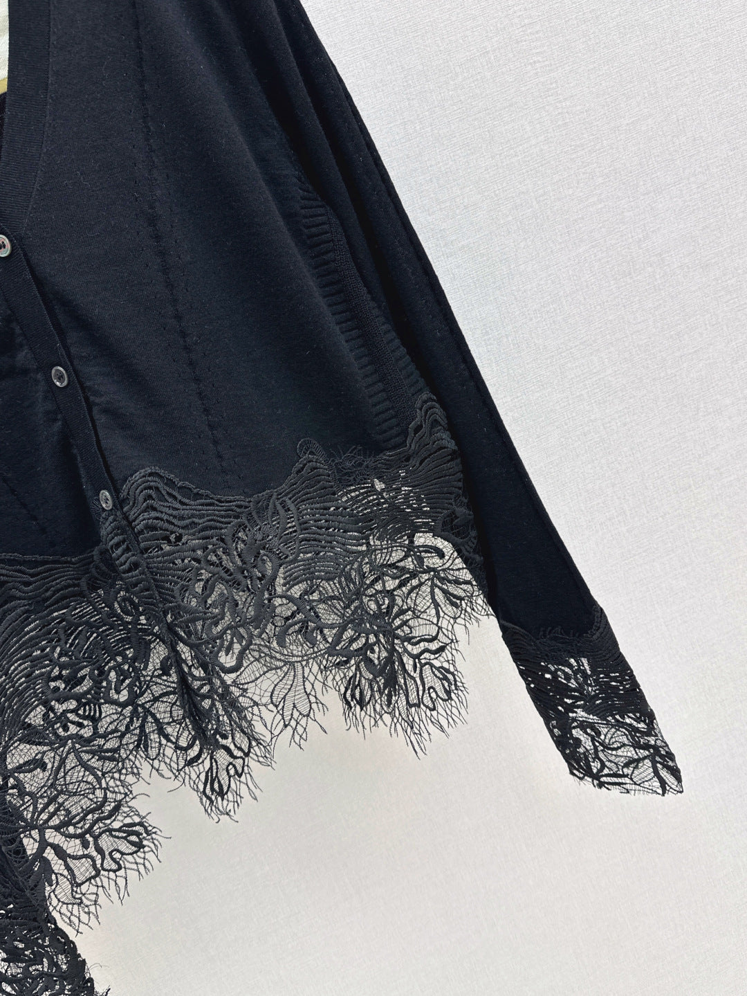 Es 25fw lace cardigan