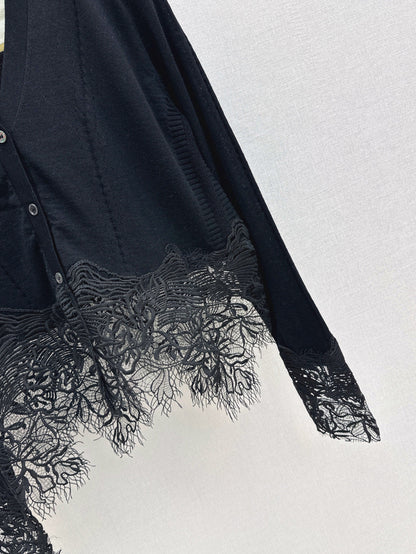 Es 25fw lace cardigan