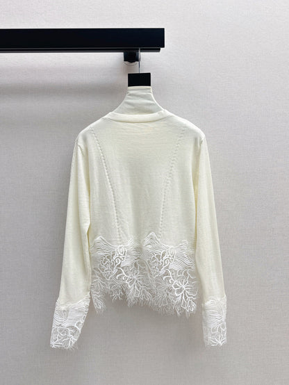 Es 25fw lace cardigan