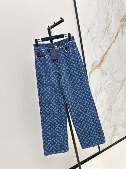 Louis 25fw jacquard jeans