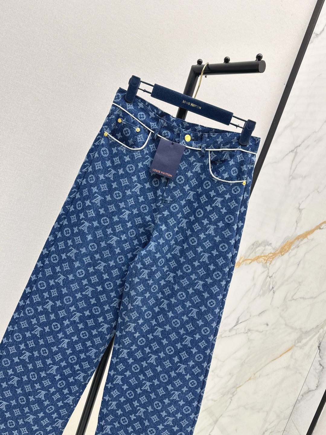 Louis 25fw jacquard jeans