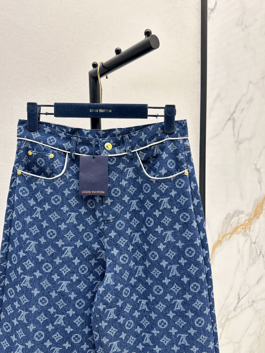 Louis 25fw jacquard jeans