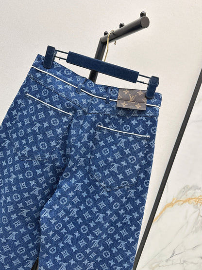 Louis 25fw jacquard jeans