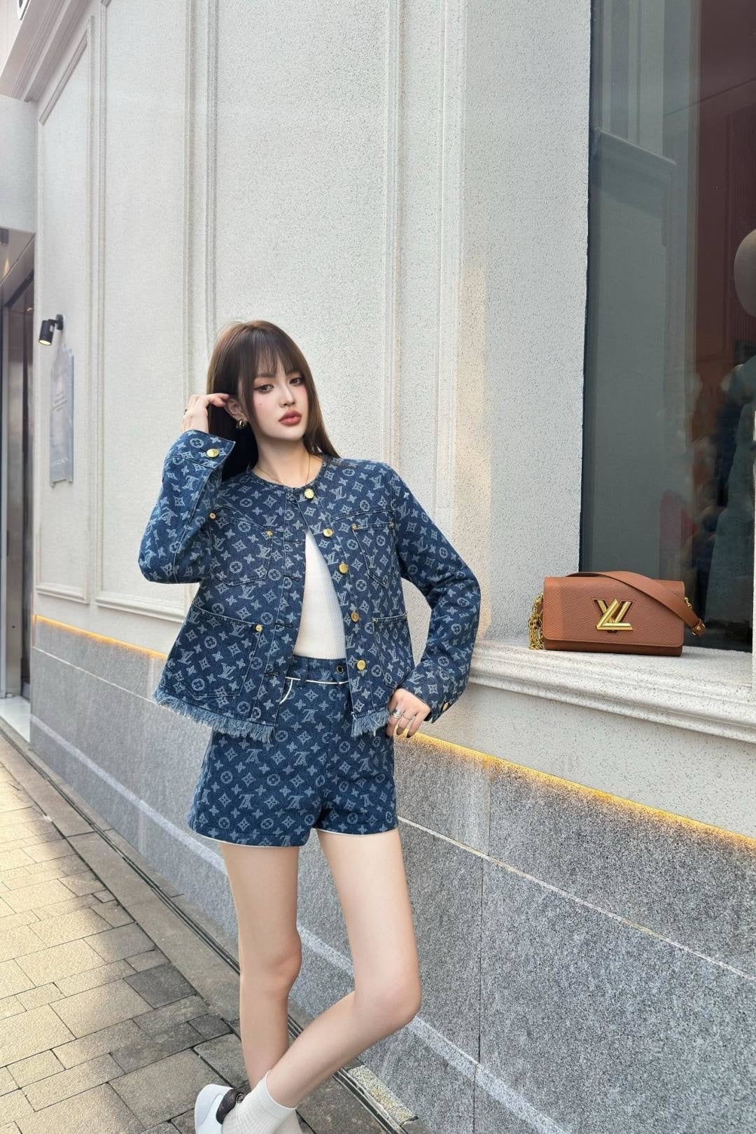Louis 25fw jacquard short