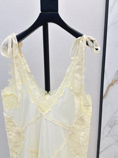 Zimm 25ss embroidered dress