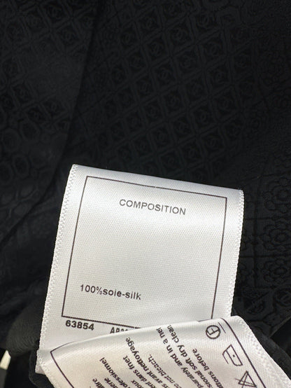Louis 25fw jacquard silk shirt