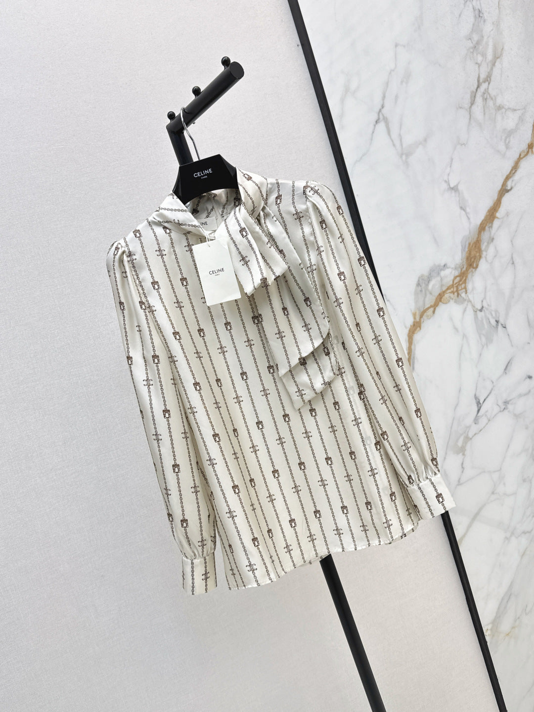 Celi 25fw silk shirt