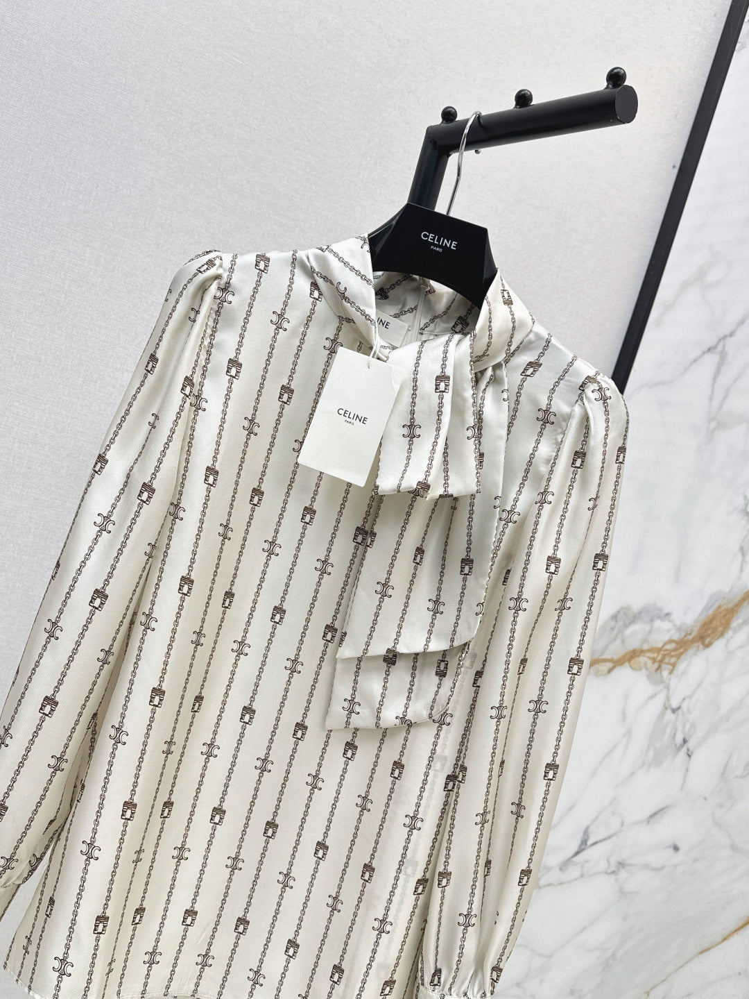 Celi 25fw silk shirt