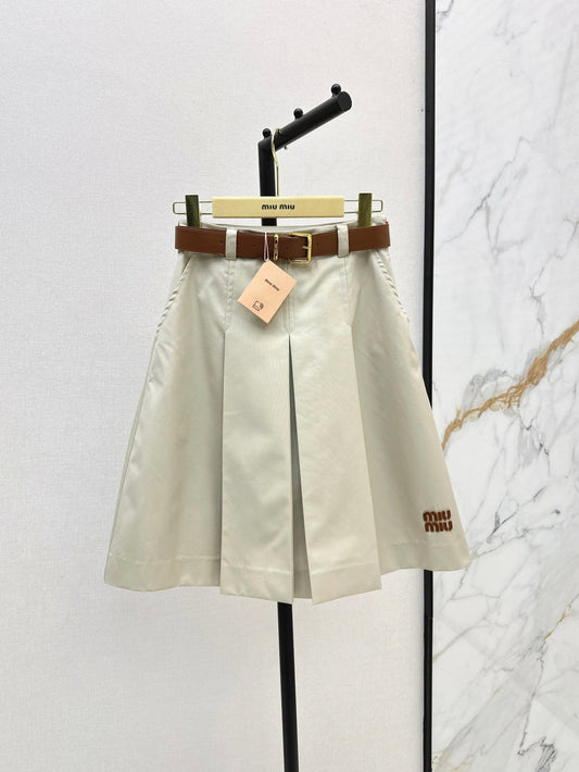 Miu 25fw pleated skirt