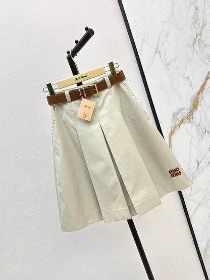 Miu 25fw pleated skirt