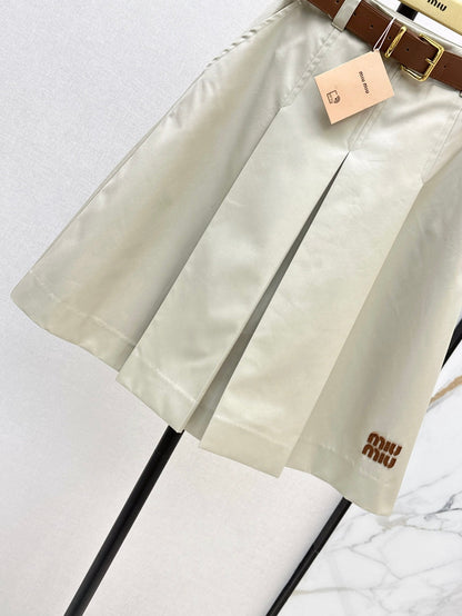 Miu 25fw pleated skirt