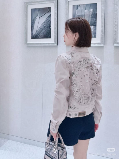 CD 25fw printed jacket