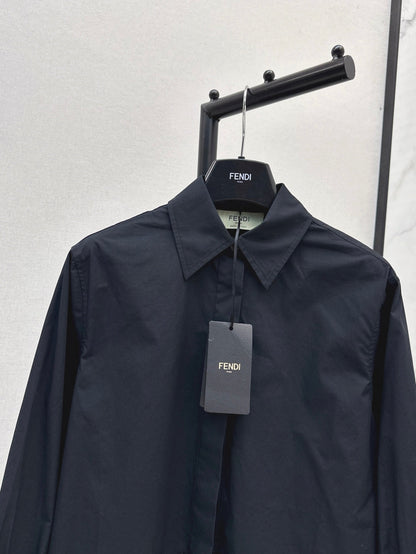 Fend 25fw lace shirt