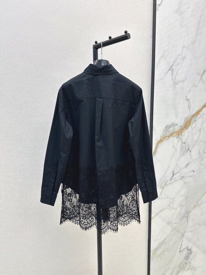 Fend 25fw lace shirt