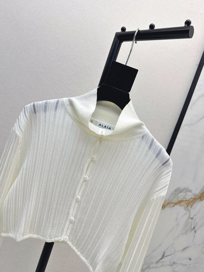 Ala 25fw knitted cardigan