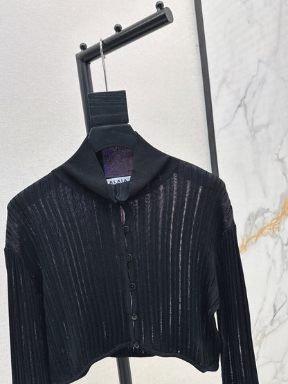 Ala 25fw knitted cardigan