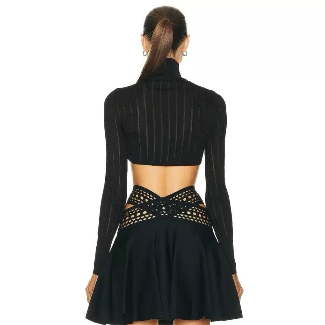 Ala 25fw knitted skirt