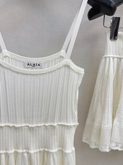 Ala 25fw knitted suit