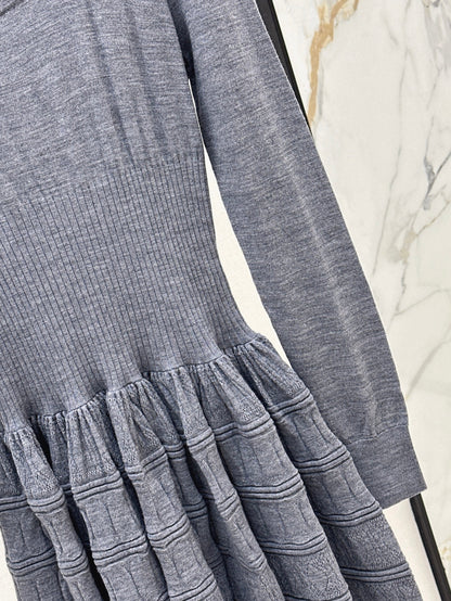 Ala 25fw wool dress