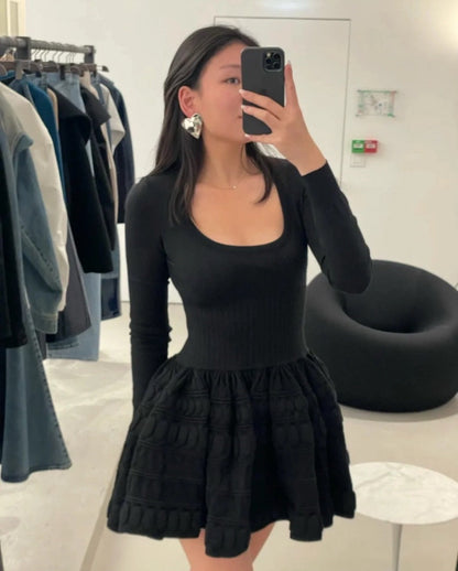 Ala 25fw wool dress