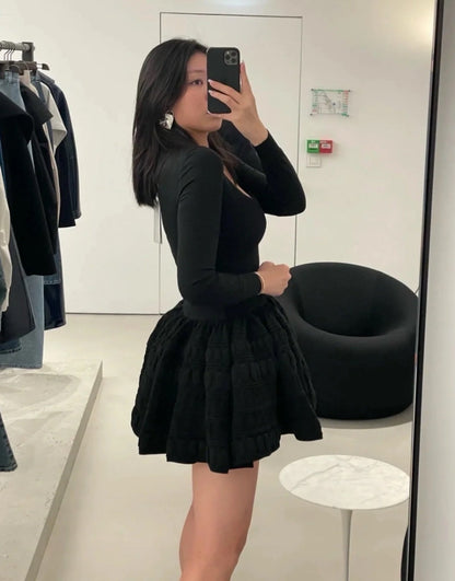 Ala 25fw wool dress