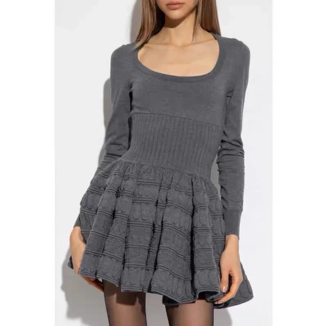 Ala 25fw wool dress