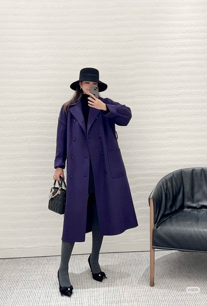 CD 25fw cashmere coat