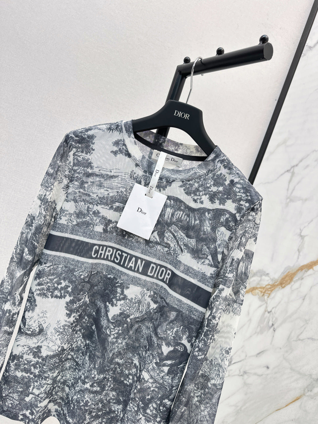 CD 25fw printed shirt