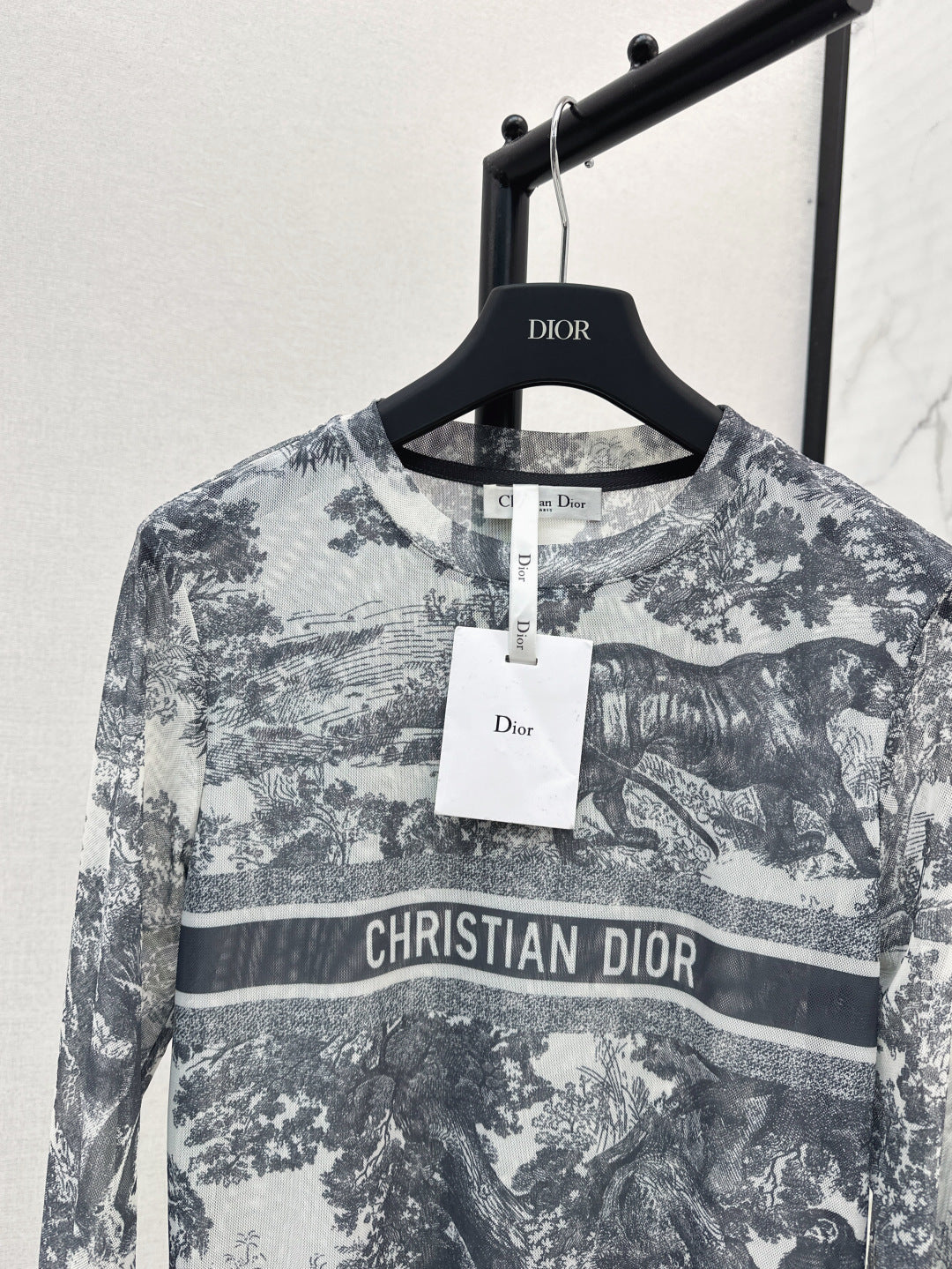 CD 25fw printed shirt