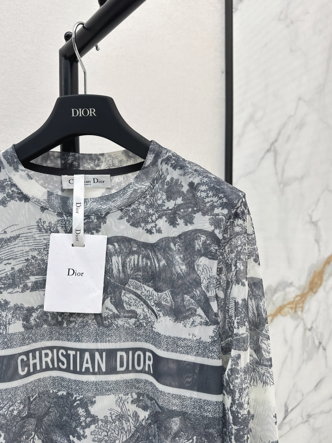 CD 25fw printed shirt