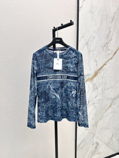 CD 25fw printed shirt