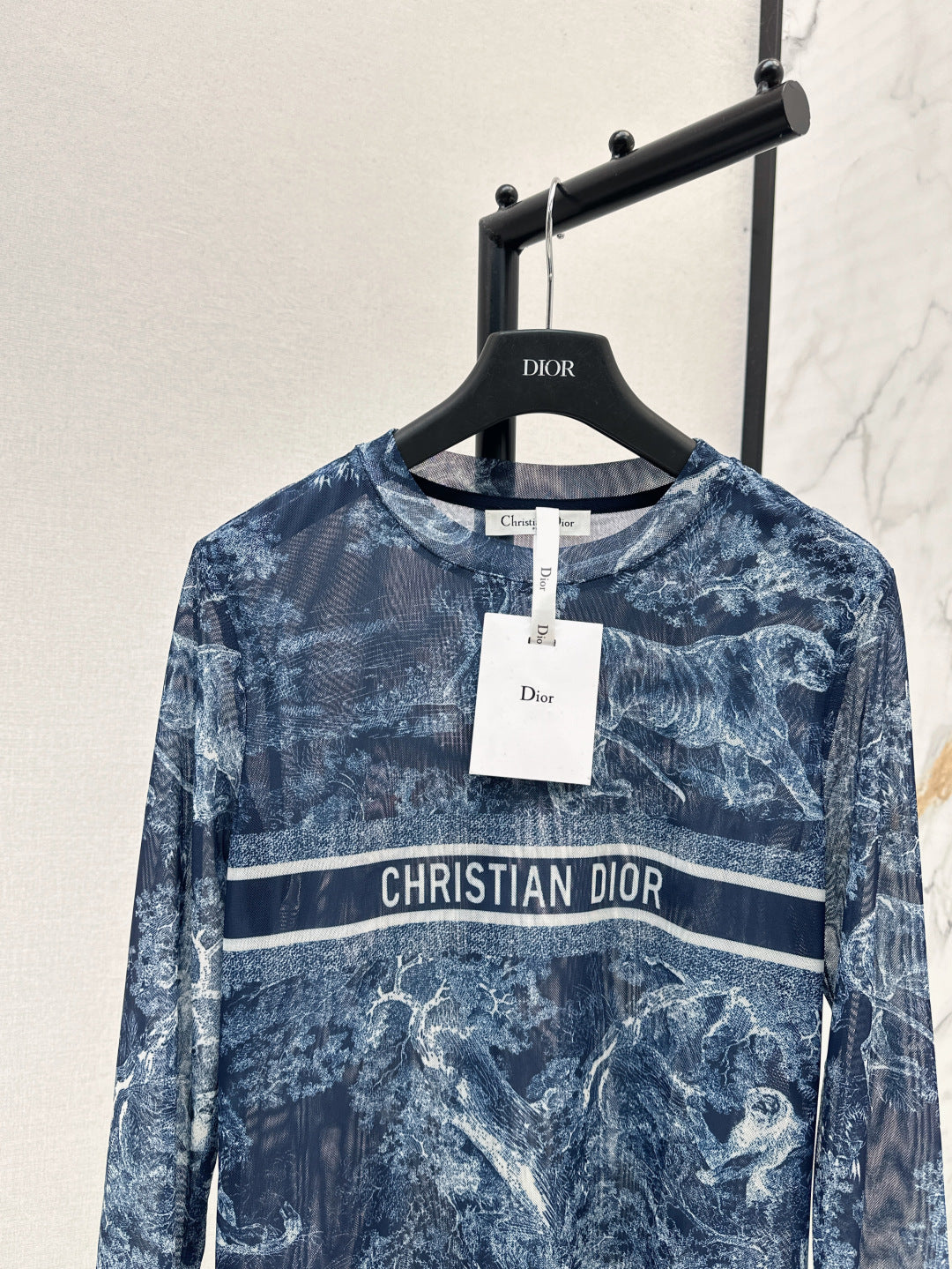 CD 25fw printed shirt