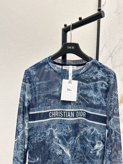 CD 25fw printed shirt