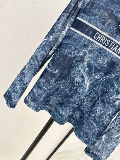 CD 25fw printed shirt