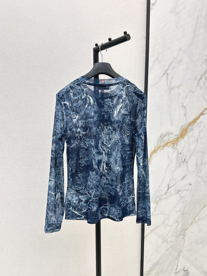 CD 25fw printed shirt