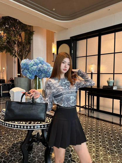 CD 25fw printed shirt