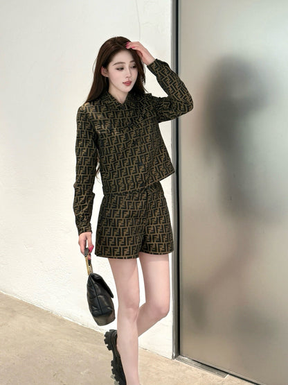 Fend 25fw denim suit