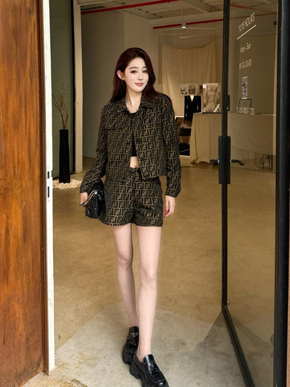 Fend 25fw denim suit