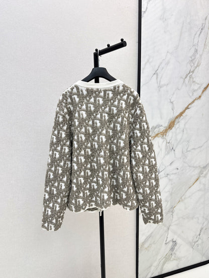 CD 25fw jacquard jacket