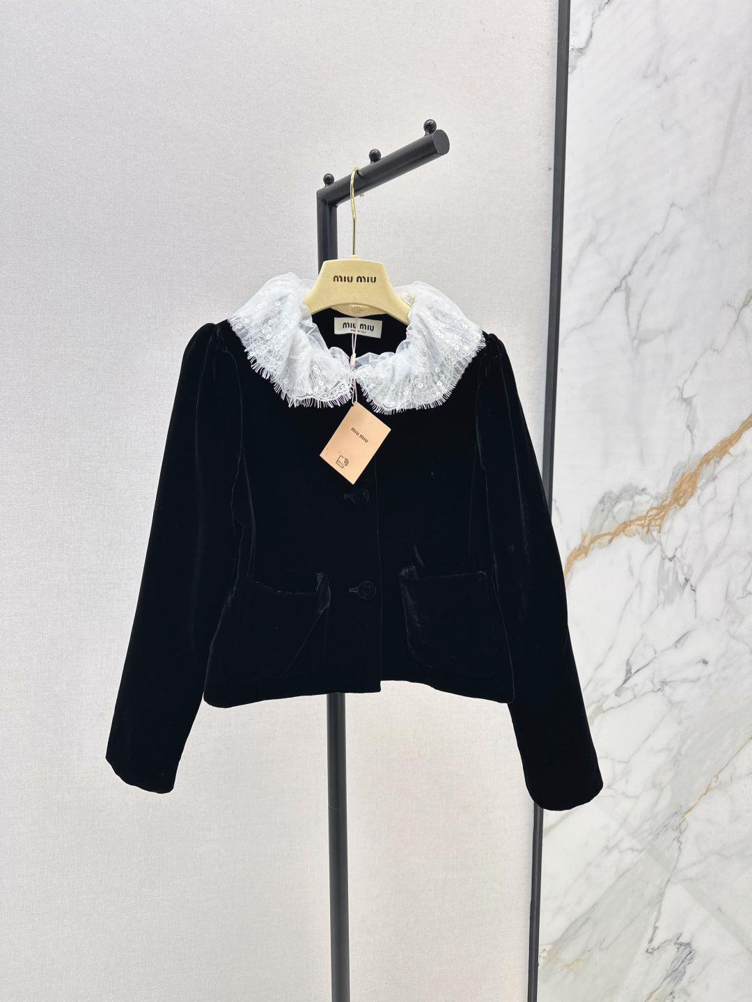 Miu 25fw lace jacket