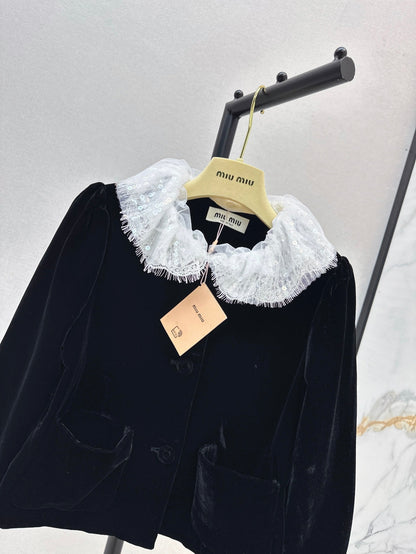 Miu 25fw lace jacket