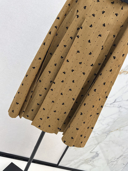 Miu 25fw jacquard skirt