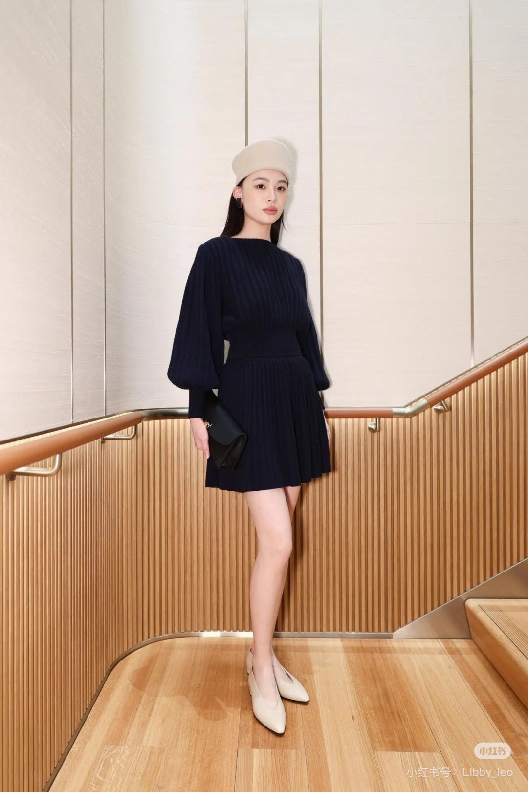 Loro 25fw cashmere knitted suit
