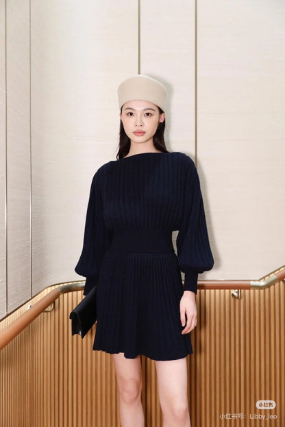 Loro 25fw cashmere knitted suit