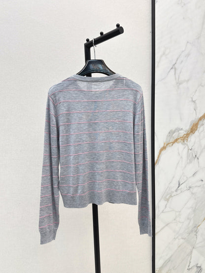Saint lau 25fw knitted cardigan