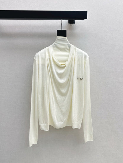 Miu 25fw knitted set